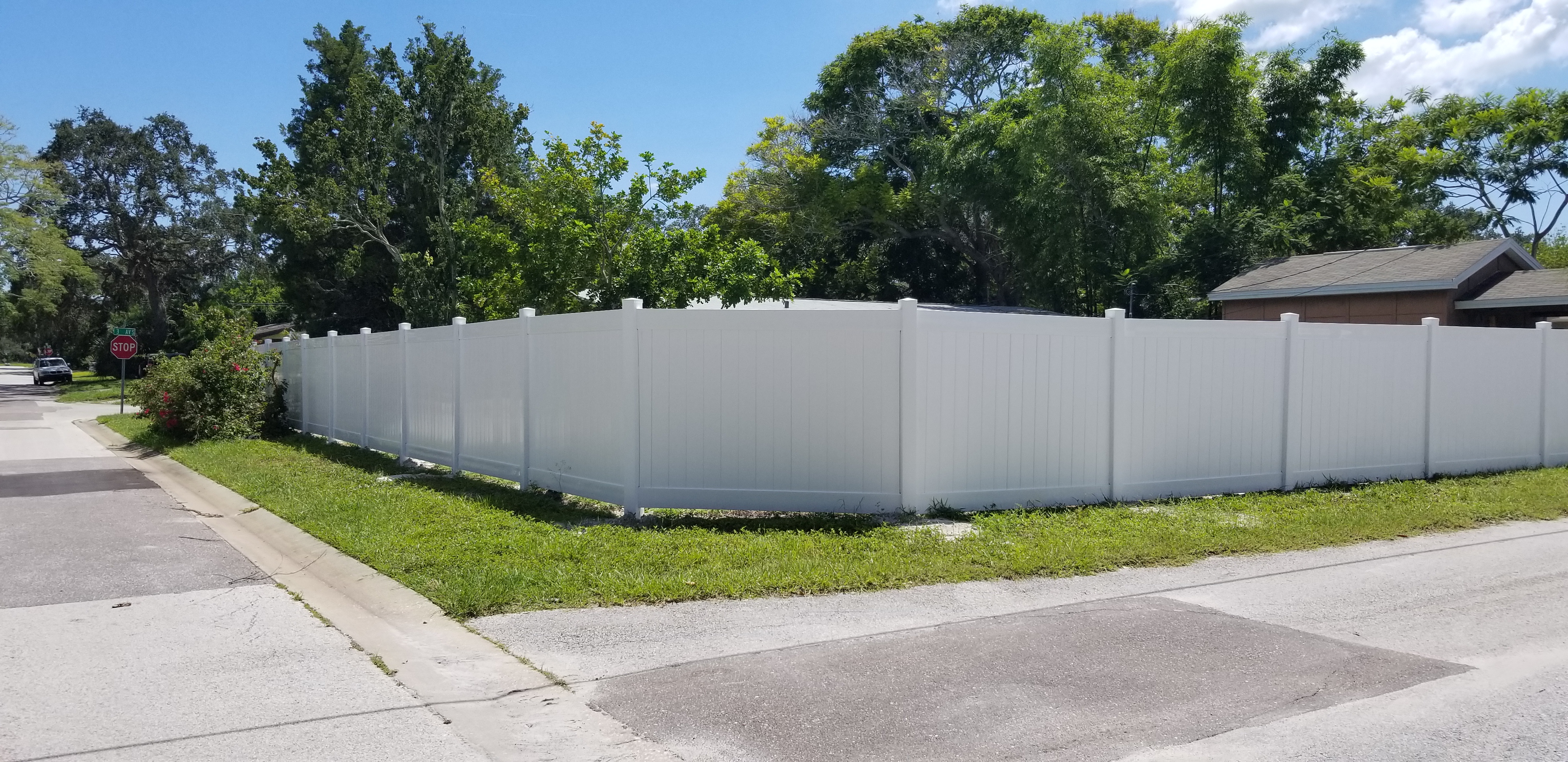 Fence installation in Land O' Lakes